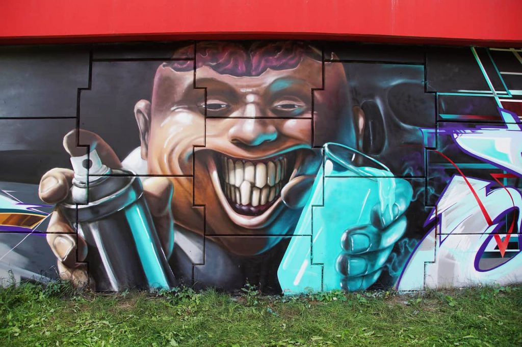 graffiti pintar paredes
